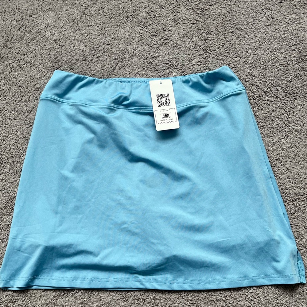 Light Blue Skort